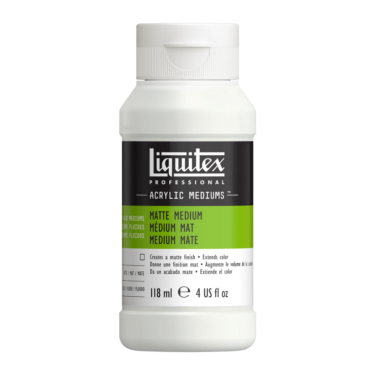 LIQUITEX MATTE MEDIUM 4oz