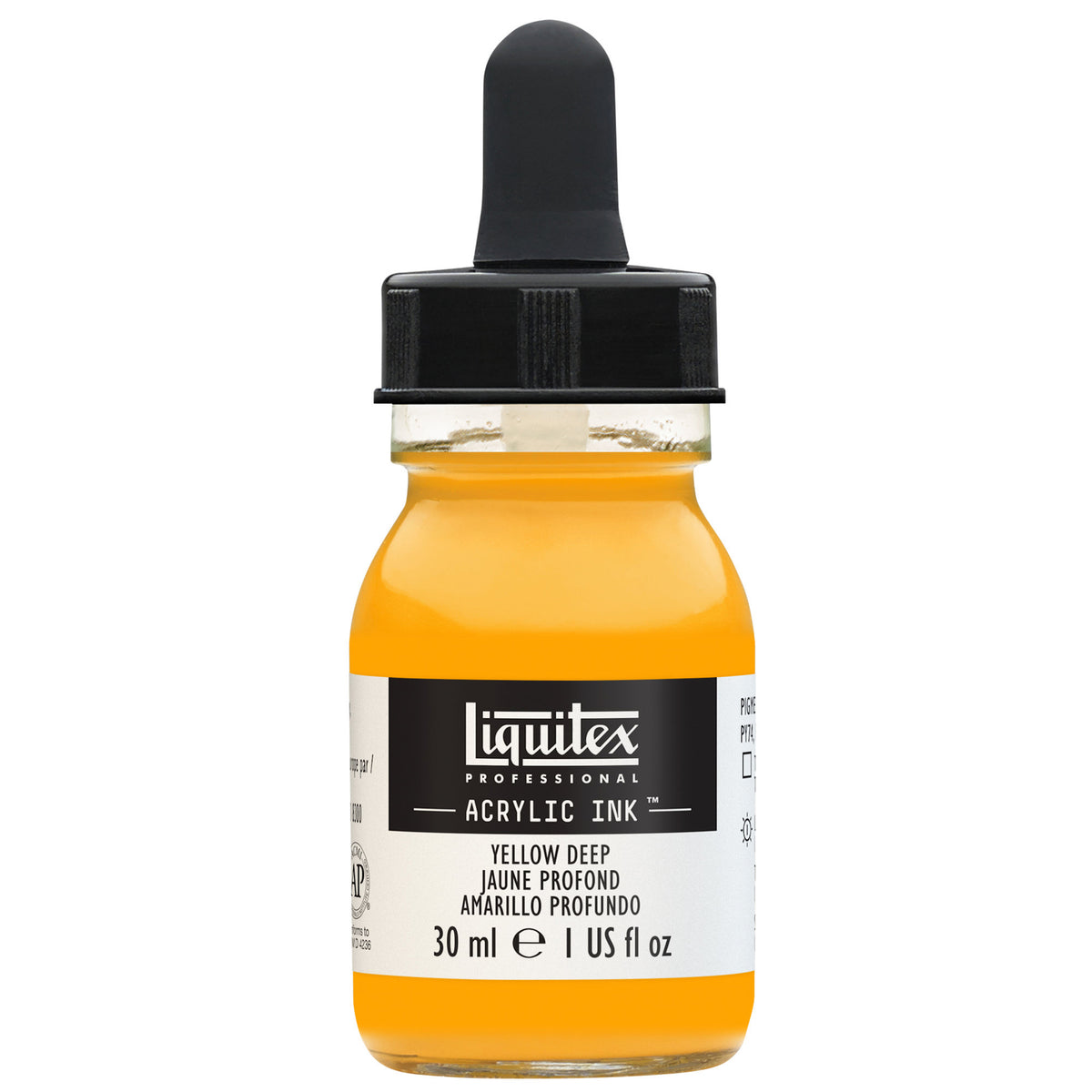 LIQUITEX INK 30ml YELLOW DEEP