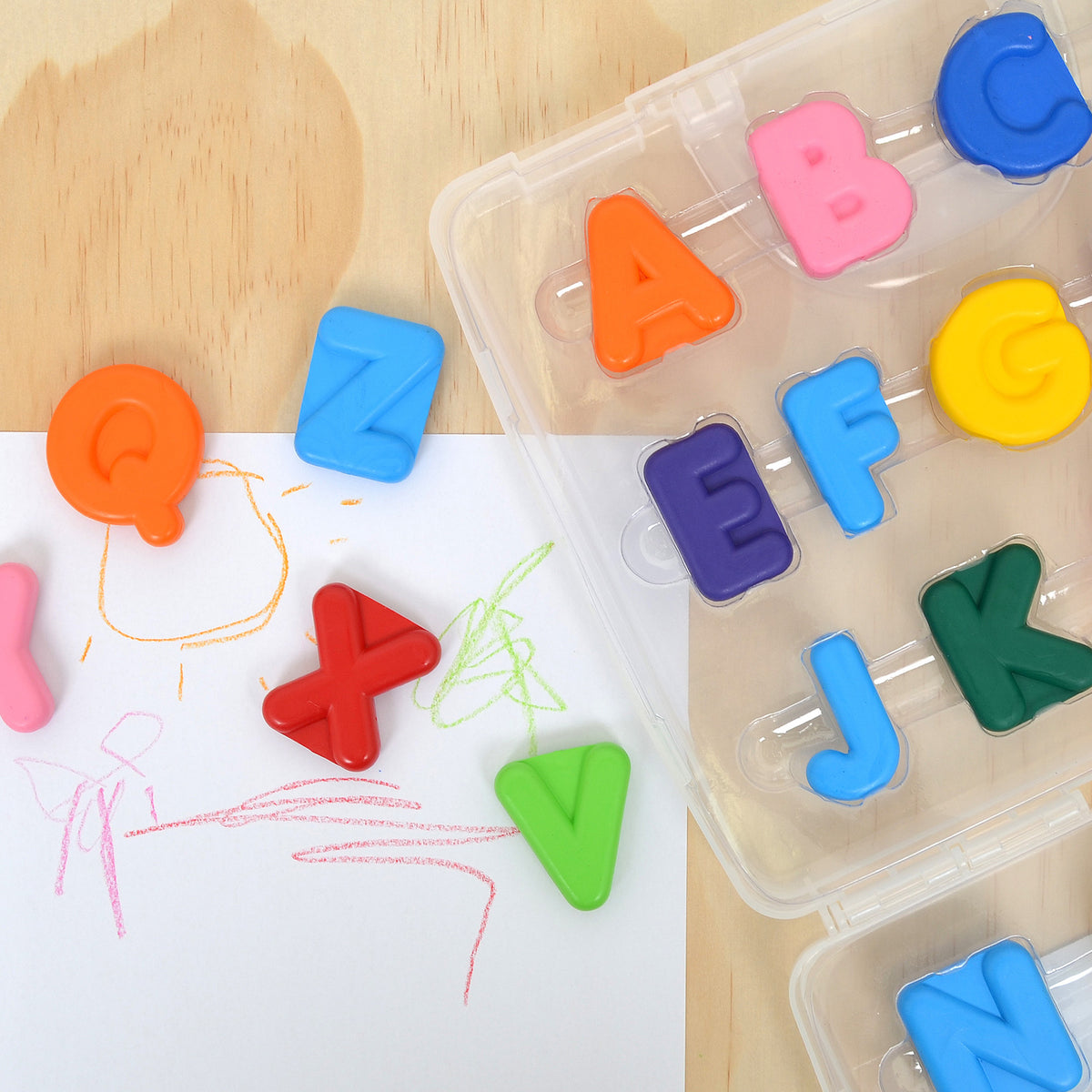 EARLY START ALPHABET CRAYONS SET/26