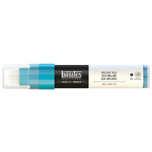 LIQUITEX PAINT MARKER WIDE BRILLIANT BLUE