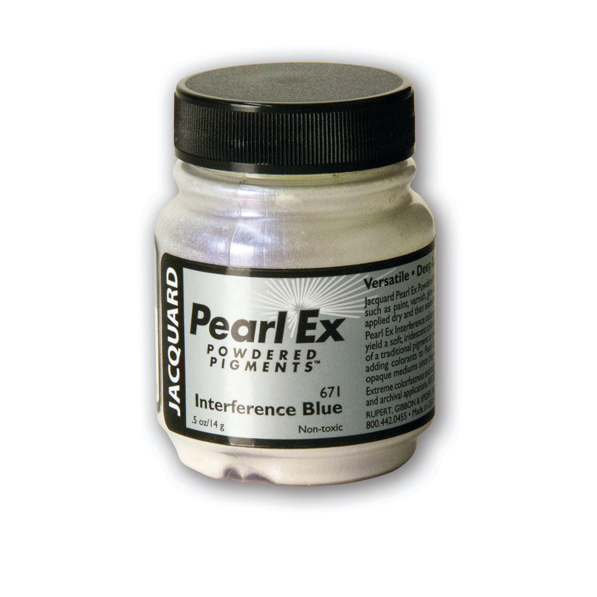 PEARL-EX 0.5oz #671 INTERFERENCE BLUE
