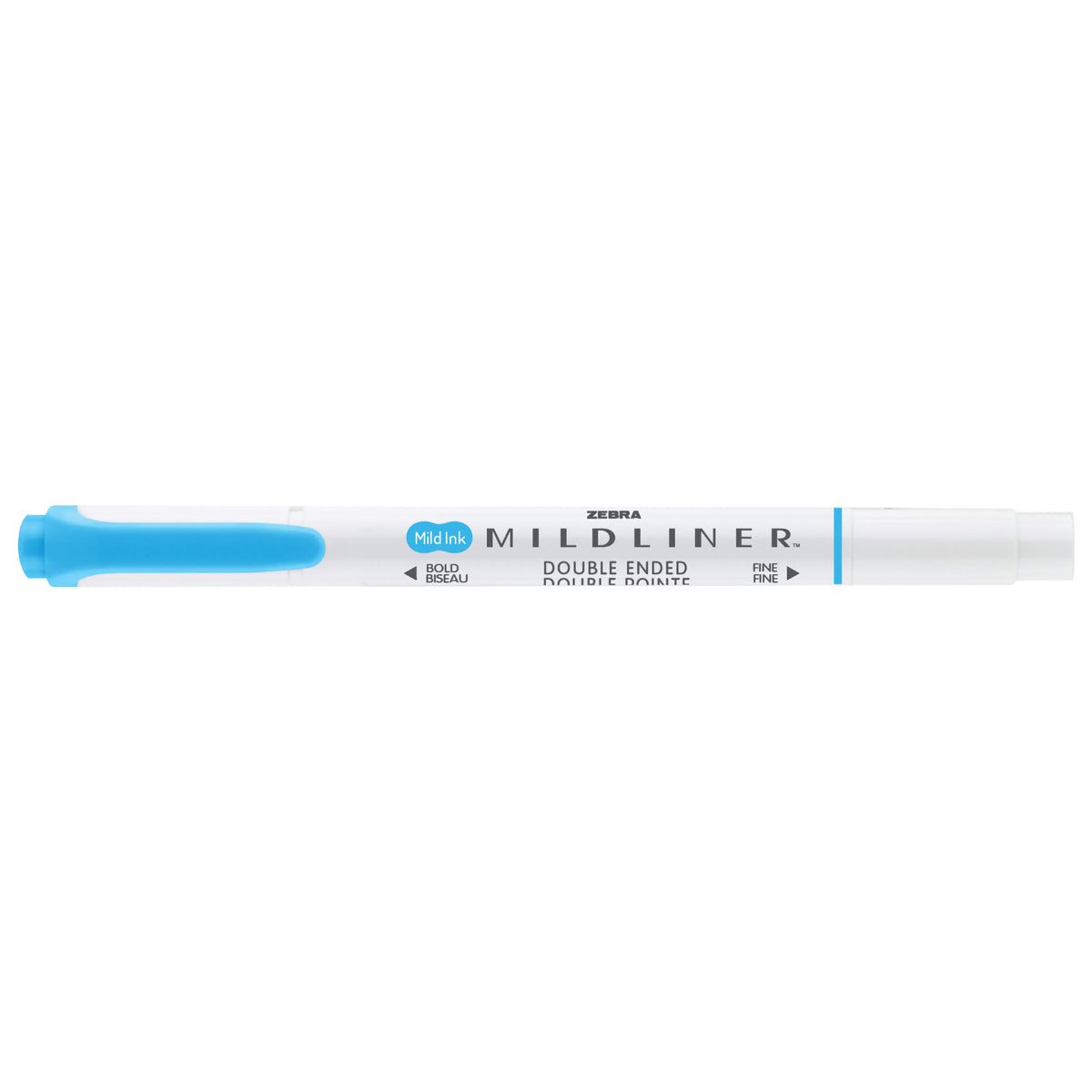 MILDLINER DOUBLE ENDED HIGHLIGHTER CYAN