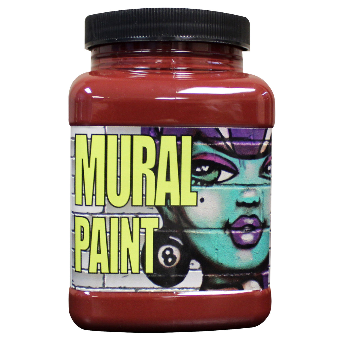 CHROMA ACRYLIC MURAL PAINT 16oz BRICK (DEEP RED)