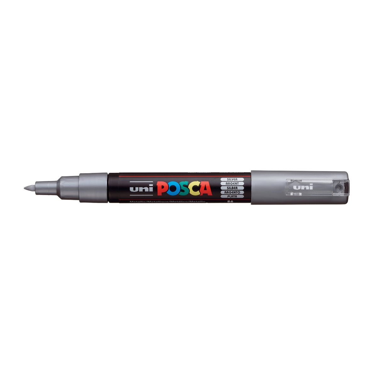POSCA PAINT MARKER PC-1M X-FINE SILVER