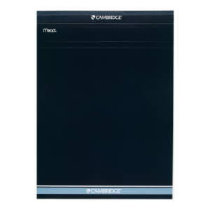 CAMBRIDGE STIFF-BACK QUAD PLANNING PAD 8.5X11