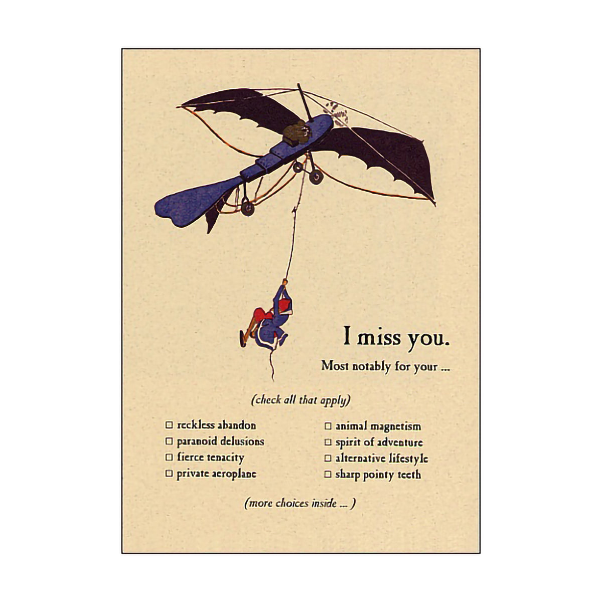 ARCHELAUS CARD RECKLESS ABANDON