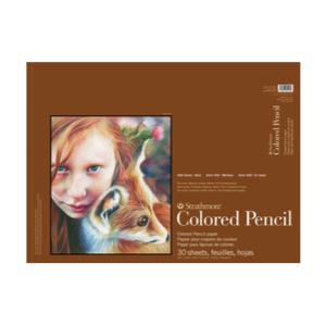 STRATHMORE COLORED PENCIL PAD 18X24, 400 SERIES