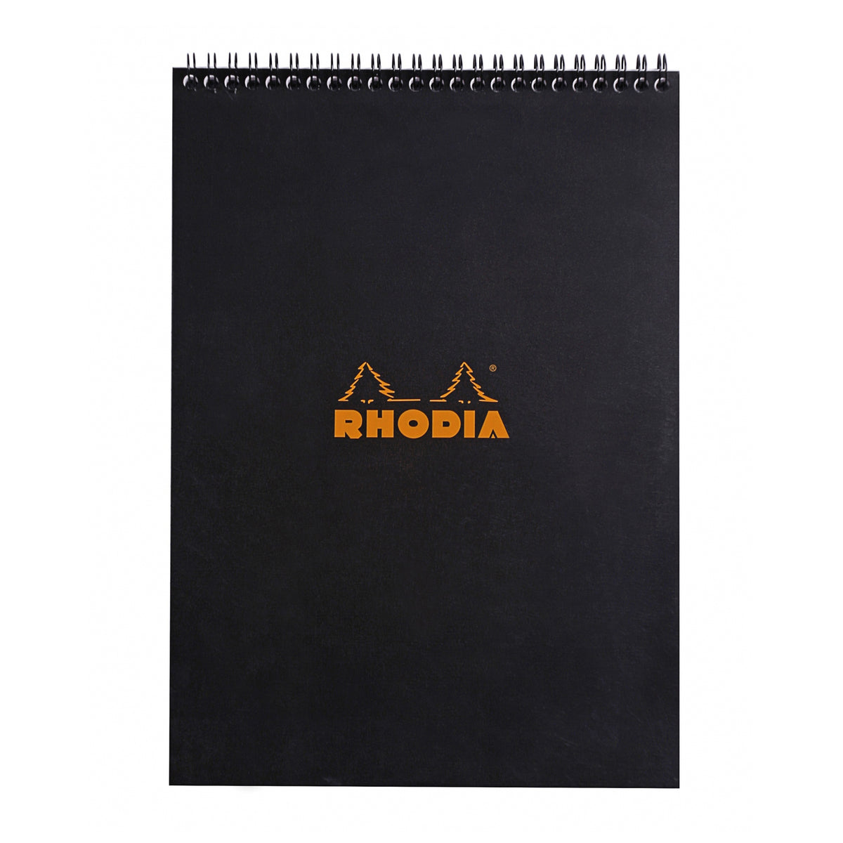 RHODIA BLACK GRAPH SPIRAL PAD 8x11