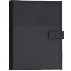 CAMBRIDGE PADFOLIO BLACK LARGE