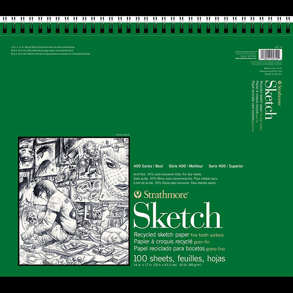 STRATHMORE 14X17 RECYCLED SKETCH PAD