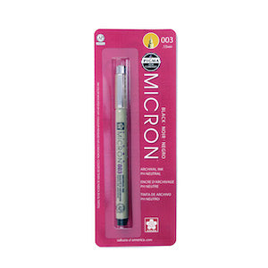PIGMA MICRON PEN 003 BLACK