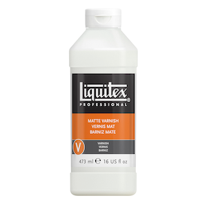 LIQUITEX MATTE VARNISH 16oz