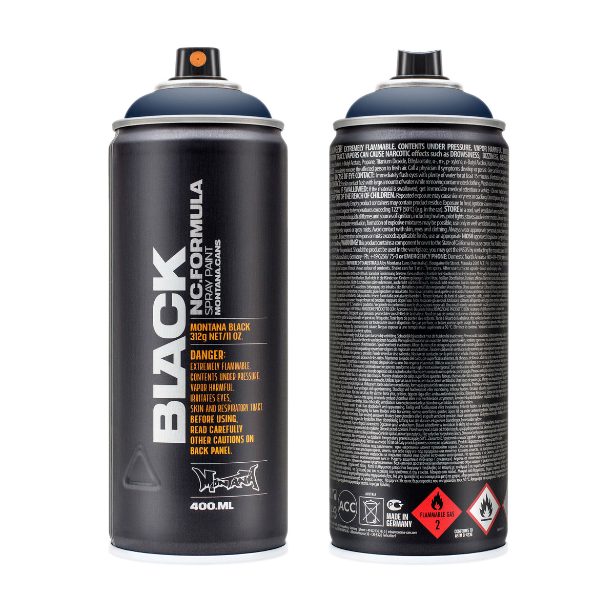 MONTANA BLACK HIGH PRESSURE SPRAY CAN DARK INDIGO