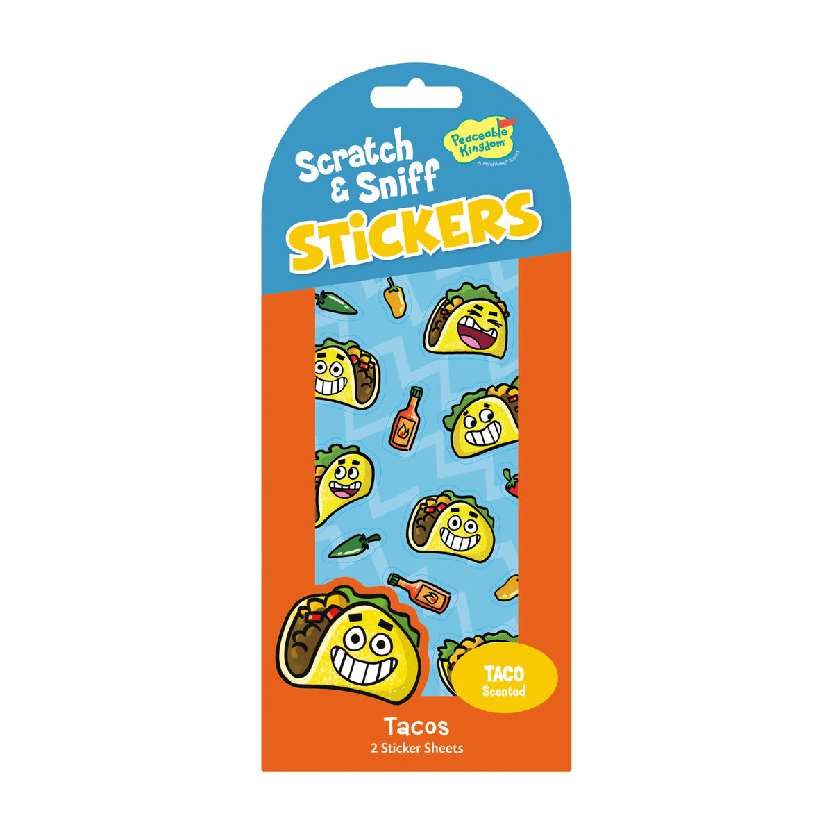 SCRATCH AND SNIFF STICKERS TACOS