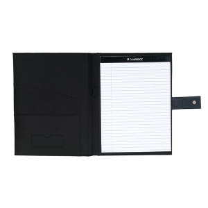 CAMBRIDGE PADFOLIO BLACK LARGE