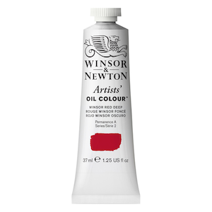 W&amp;N ARTISTS&#39; OIL COLOR WINSOR RED DEEP 37ml
