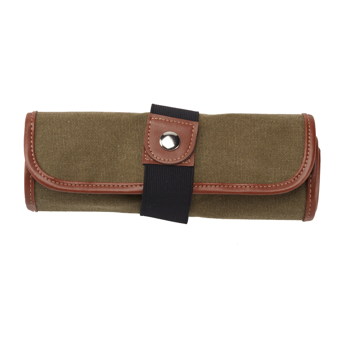 CANVAS PENCIL ROLL-UP 36PK OLIVE