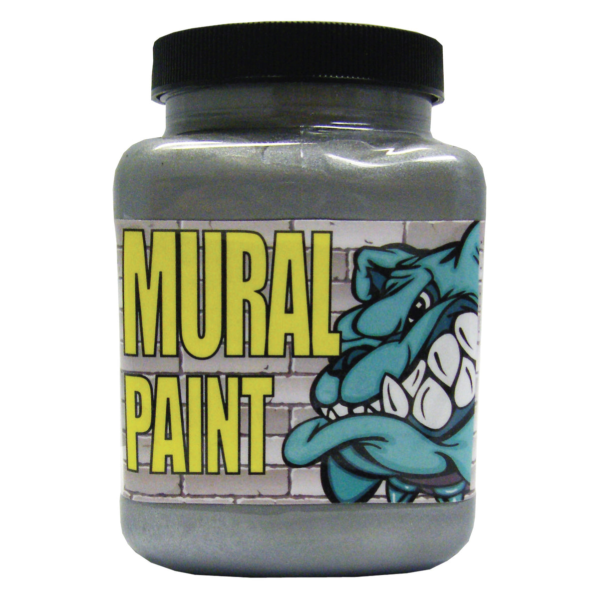 CHROMA ACRYLIC MURAL PAINT 16oz ROCK STAR (SILVER)