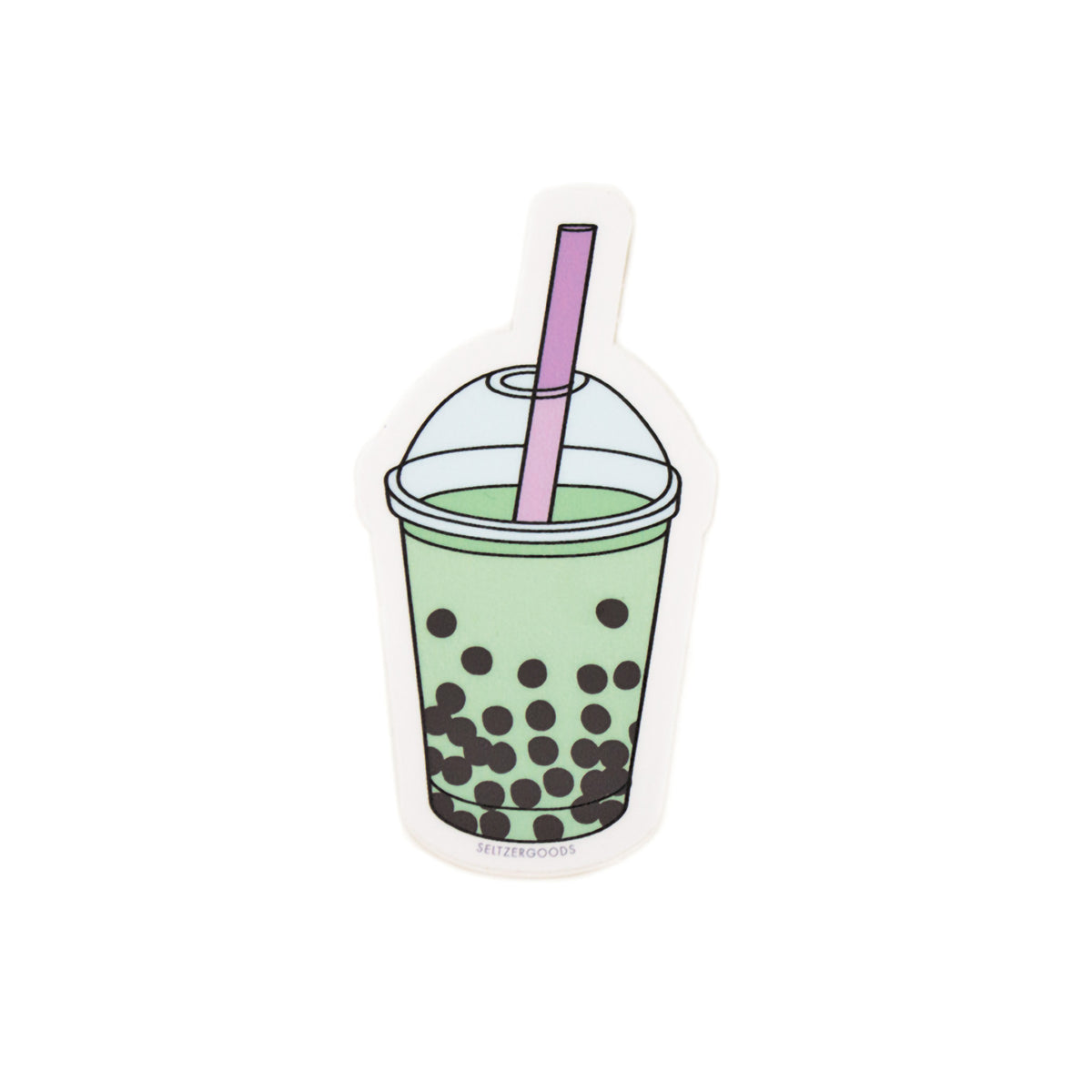 MATTE STICKERS - BUBBLE TEA