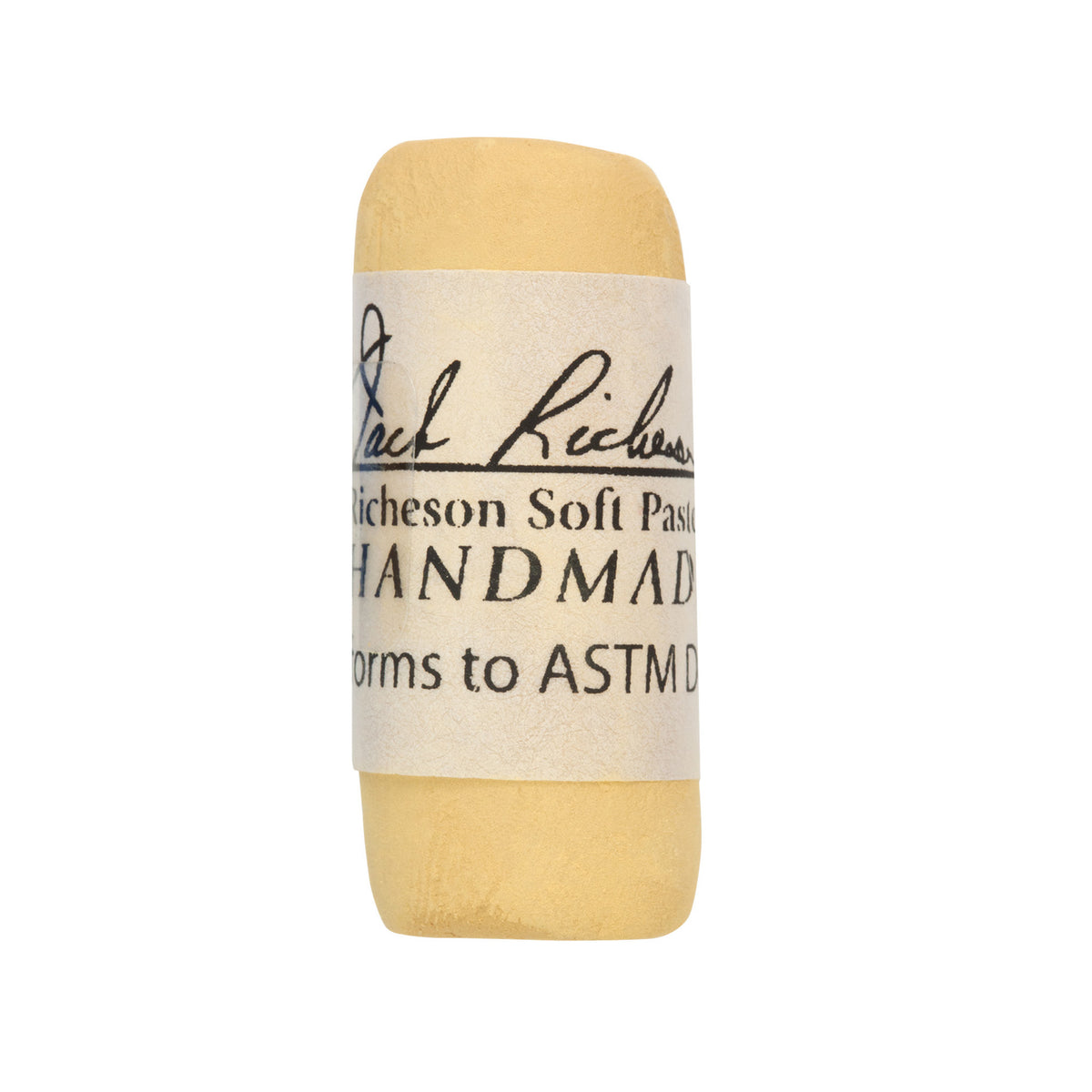 HANDROLLED SOFT PASTEL EARTH YELLOW 19