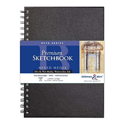 BETA SKETCHBOOK WIREBOUND 7x10