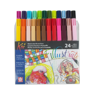 KOI COLOR BRUSH SET/24