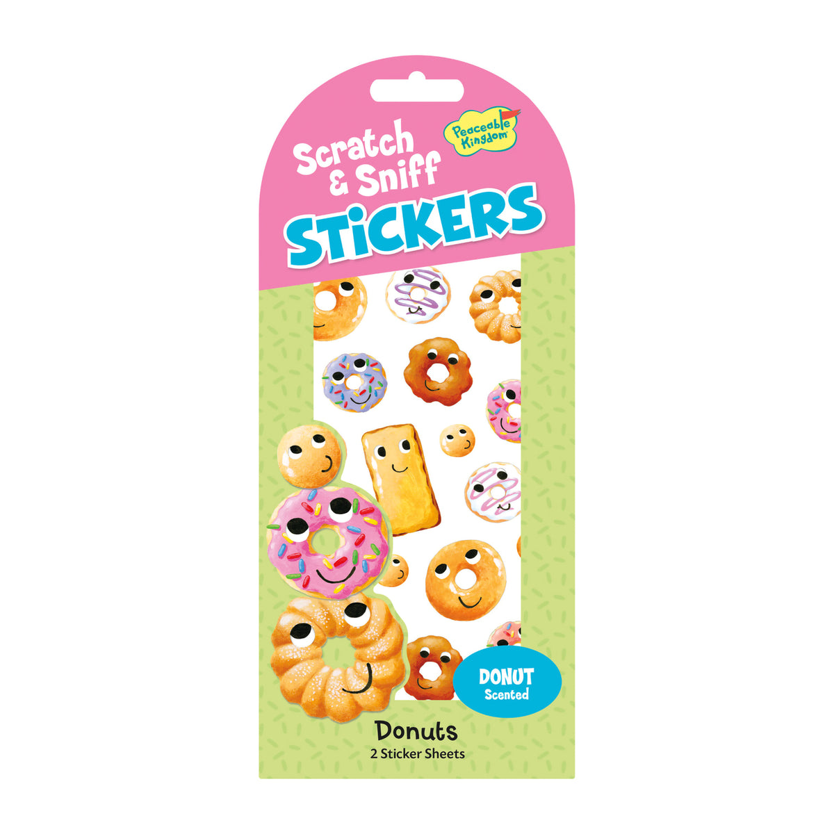 SCRATCH AND SNIFF STICKERS DONUTS