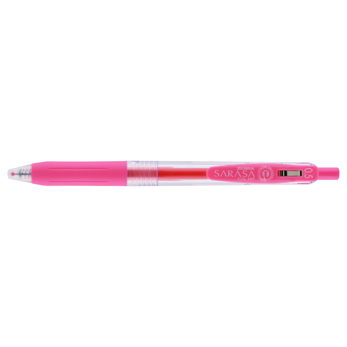 SARASA CLIP GEL RETRACTABLE 0.5mm PINK