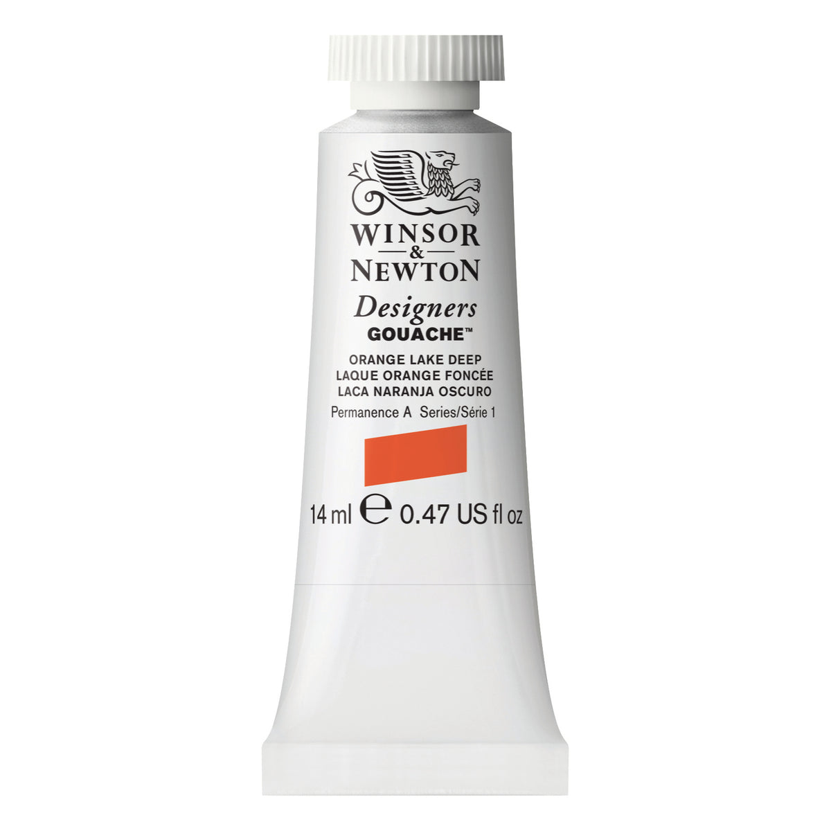 W&amp;N DESIGNERS GOUACHE ORANGE LAKE DEEP 14ml