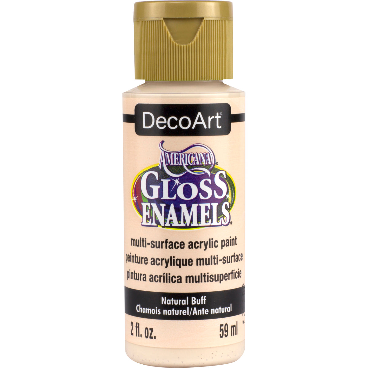 GLOSS ENAMEL 2oz NATURAL BUFF