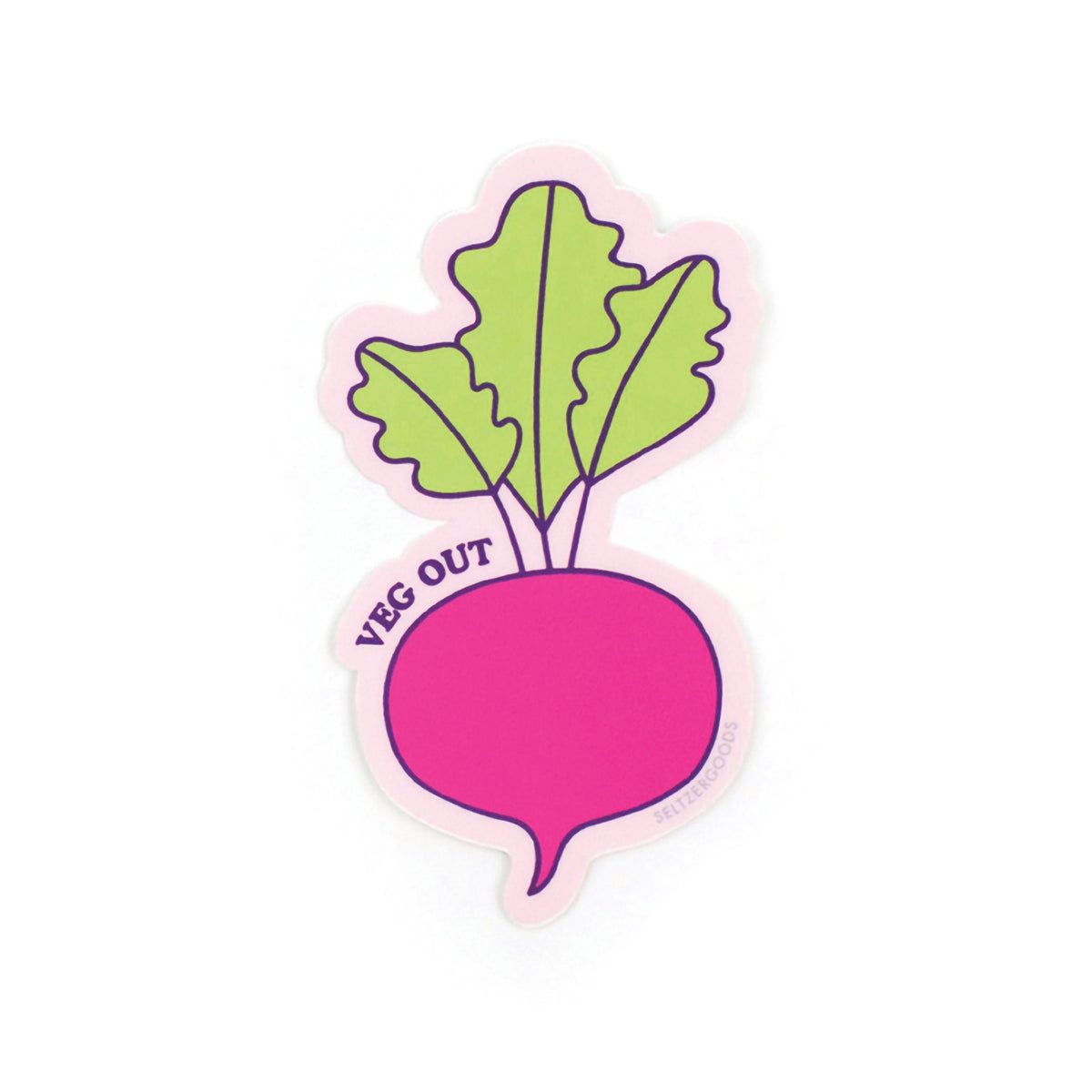 MATTE STICKERS - VEG OUT