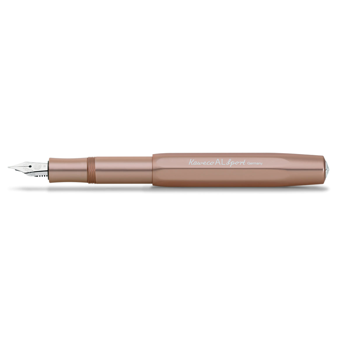 KAWECO AL SPORT ROSE GOLD FOUNTAIN PEN FINE