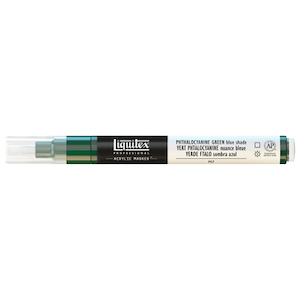 LIQUITEX PAINT MARKER FINE PHTHALO GREEN BLUE SHADE
