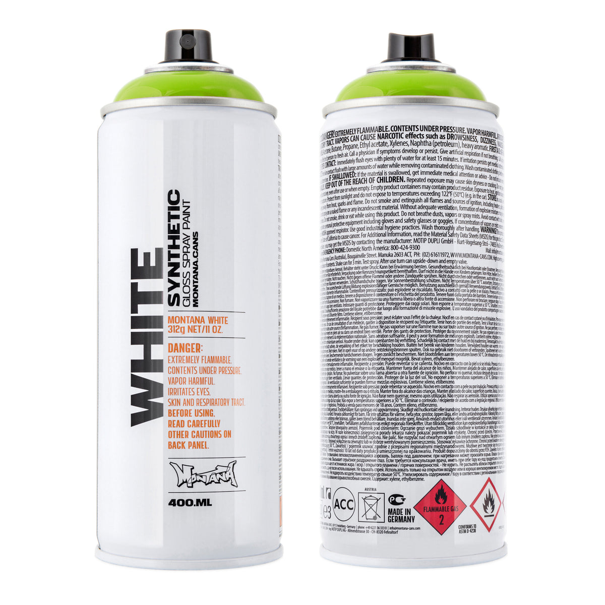 MONTANA WHITE SPRAY CAN VIPER