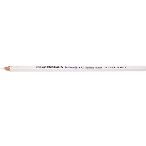 SCRIBE-ALL PENCIL WHITE