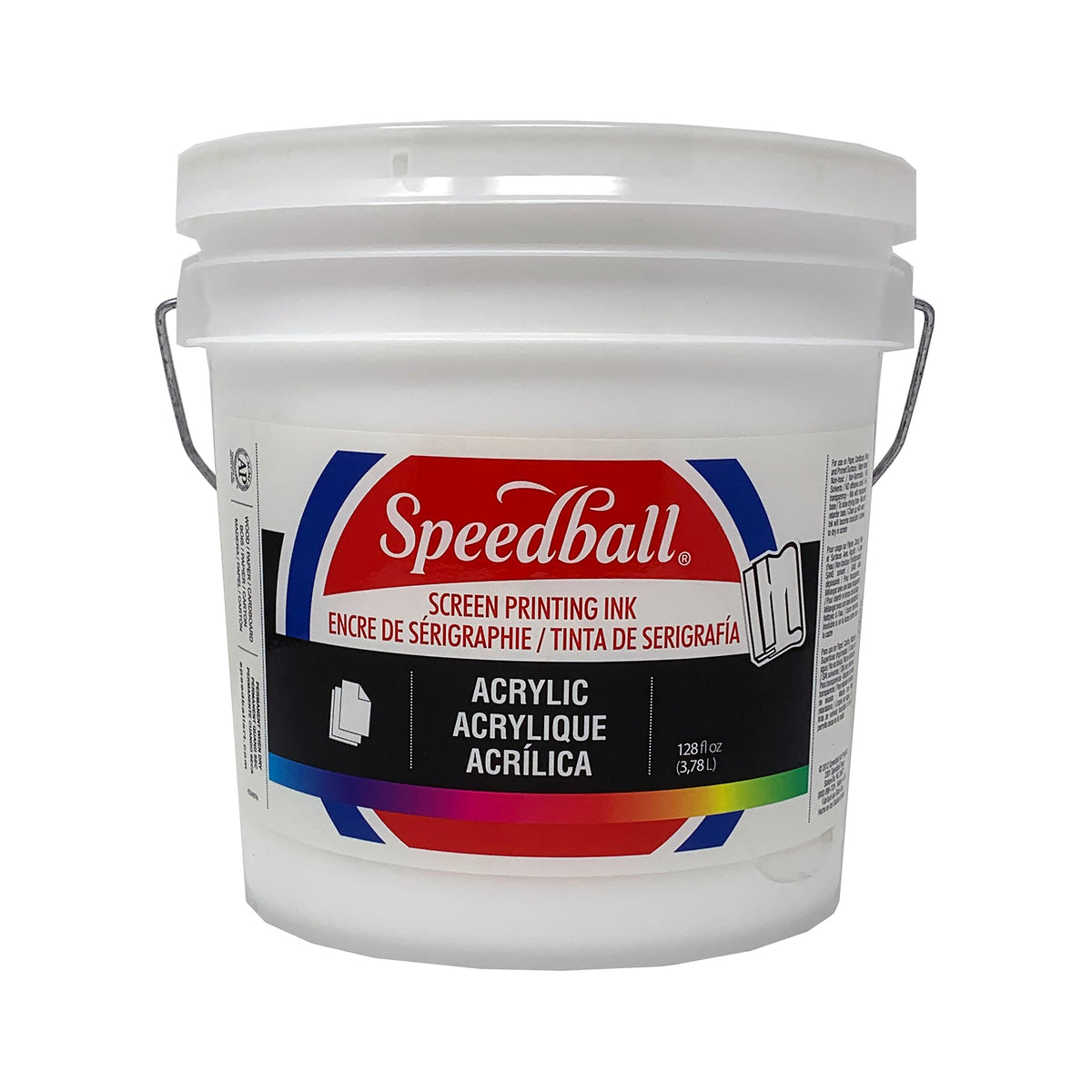 ACRYLIC SCREEN PRINTING INK GALLON WHITE