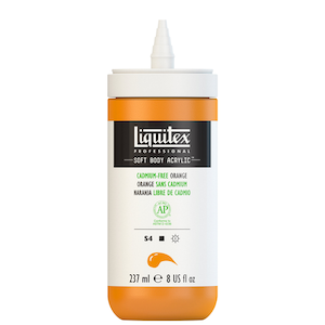 SOFT BODY 237ml JAR CADMIUM-FREE ORANGE