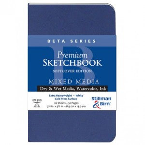 BETA SKETCHBOOK SOFTCOVER 3.5x5.5
