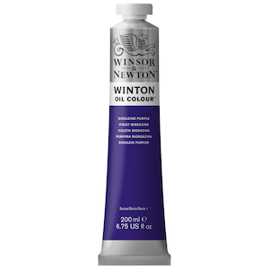 WINTON OIL COLOR 200ml DIOXAZINE PURPLE