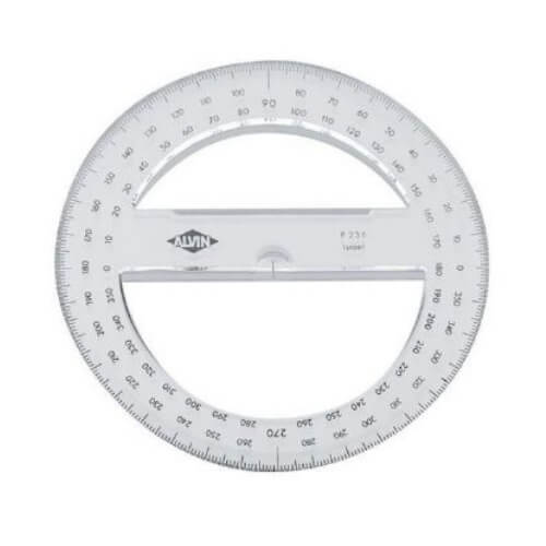 6&quot; CIRCLE PROTRACTOR