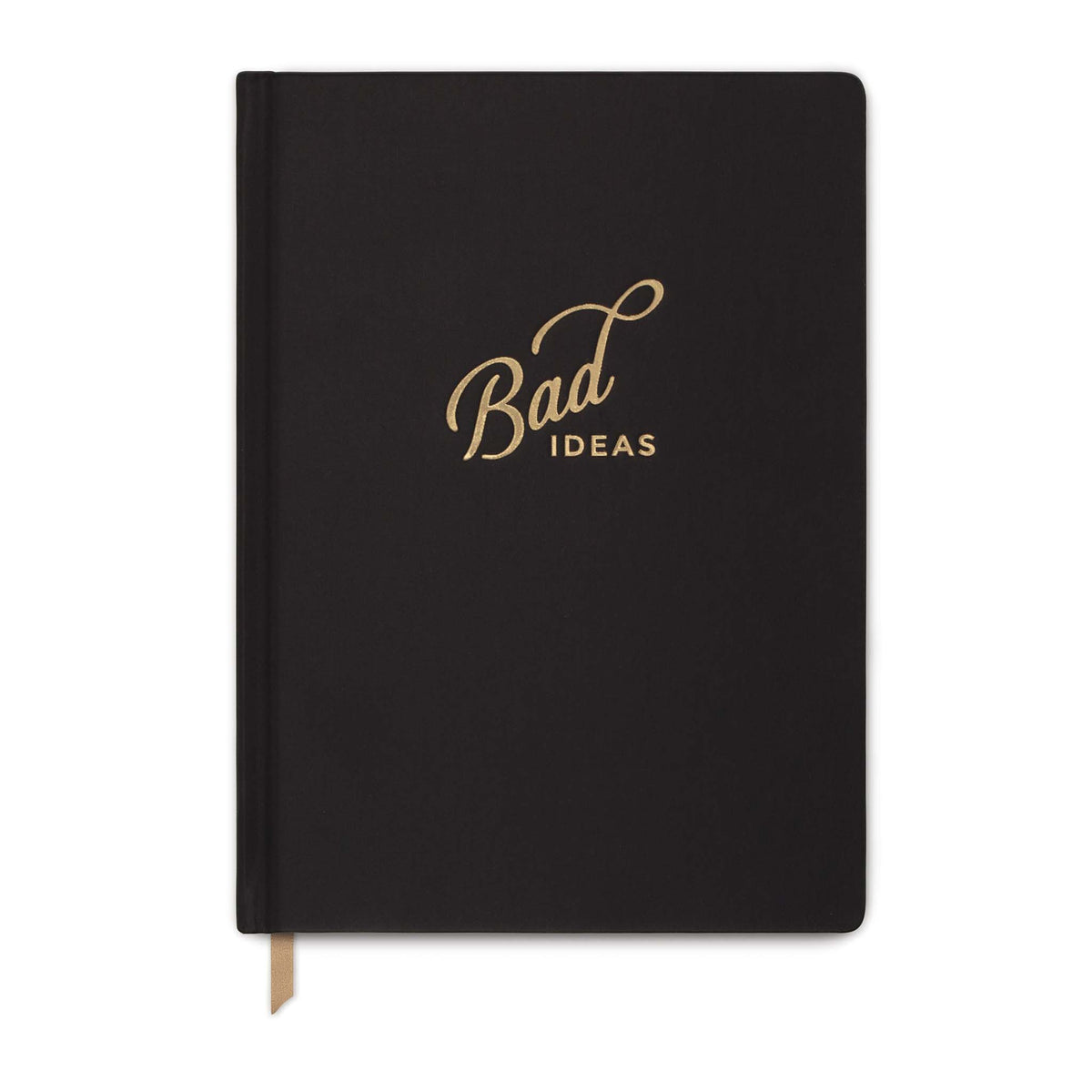 LARGE CLOTH NOTEBOOK BAD IDEAS