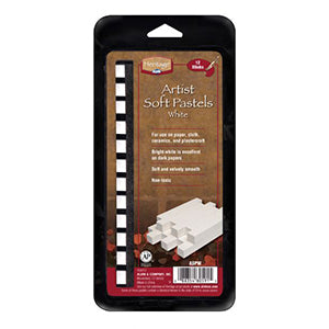 HERITAGE ARTS ARTIST SOFT PASTEL WHITE 12PK