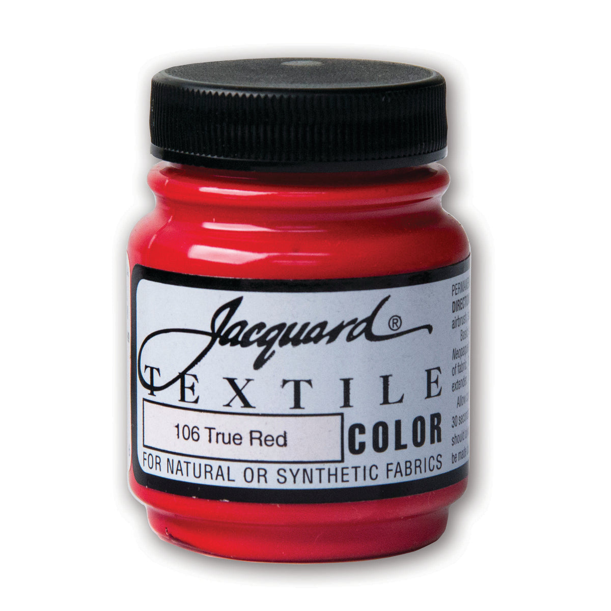 TEXTILE PAINT 2.25oz #106 TRUE RED