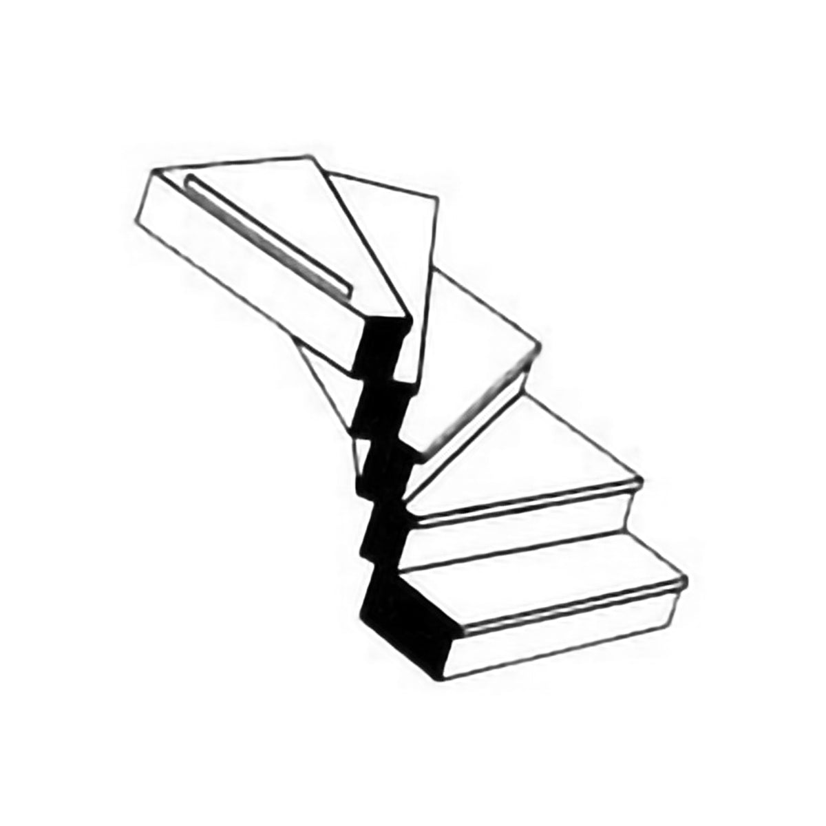 1:48 LEFT TURN STAIRCASE