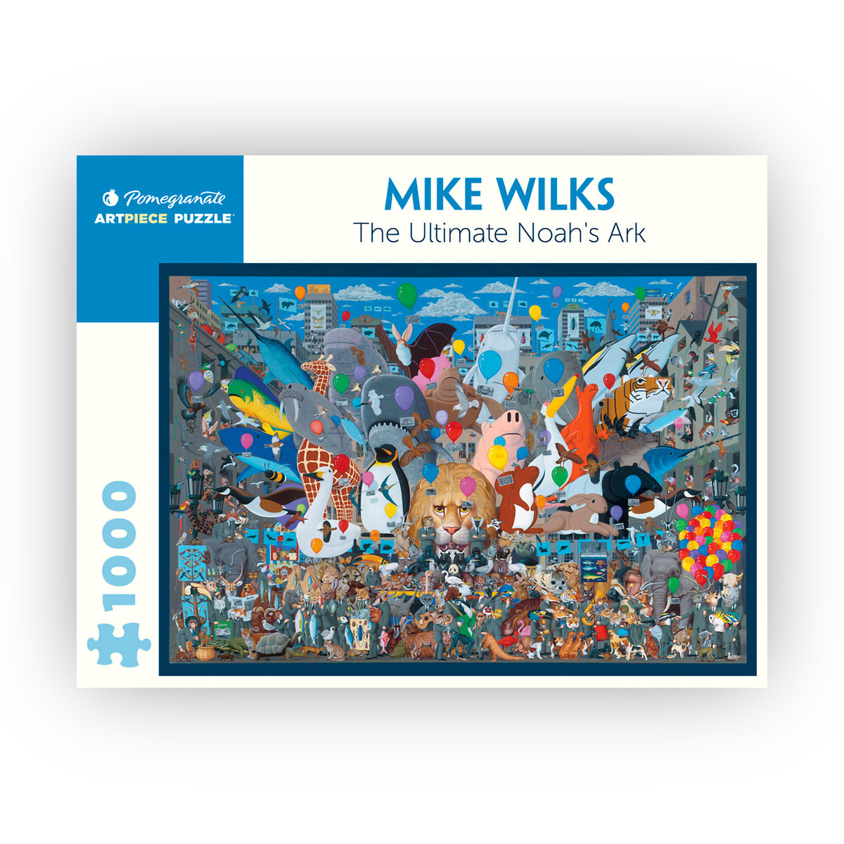 1000 PIECE ART PUZZLE - MIKE WILKS ULTIMATE NOAH&#39;S ARK