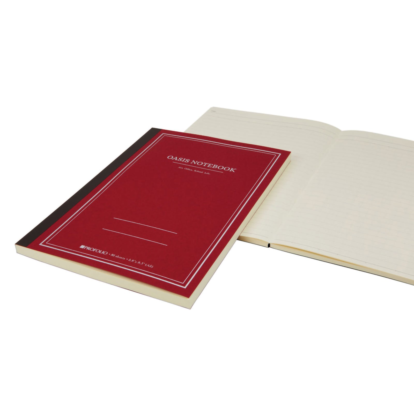 OASIS NOTEBOOK A5 MEDIUM BRICK