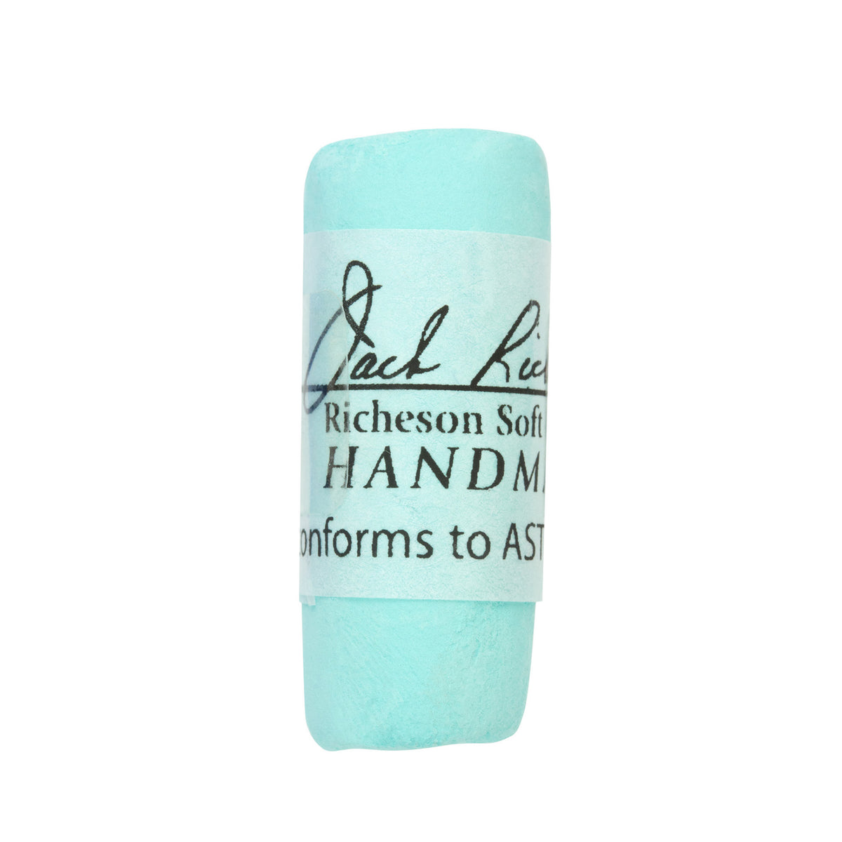 HANDROLLED SOFT PASTEL TURQUOISE GREEN 12