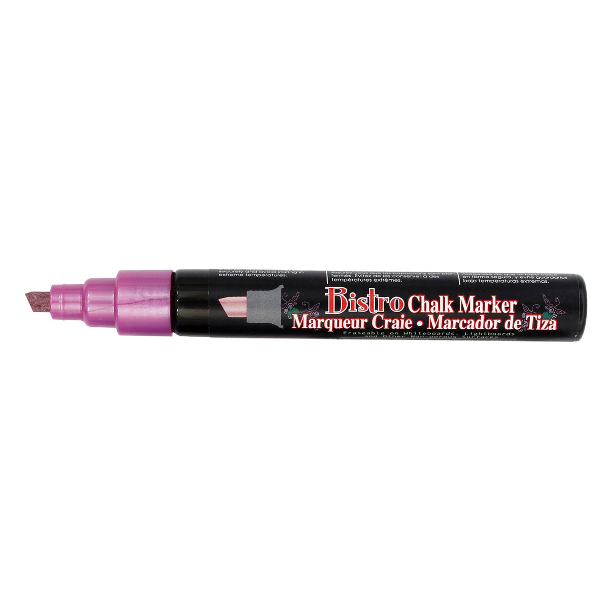 UCHIDA BISTRO CHALK MARKER CHISEL POINT METALLIC RED