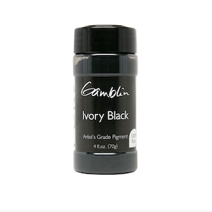 GAMBLIN DRY PIGMENT IVORY BLACK