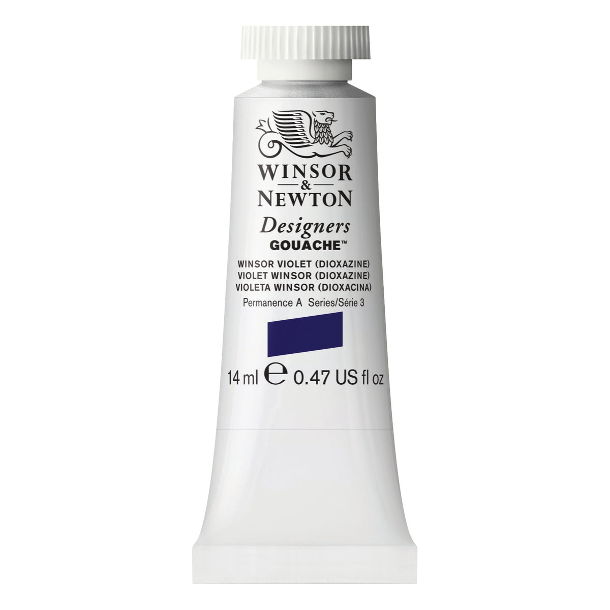 W&amp;N DESIGNERS GOUACHE WINSOR VIOLET DIOXAZINE 14ml
